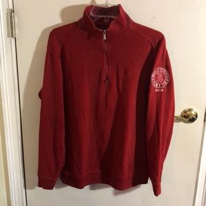 Boston Red Sox MLB Tommy Bahama 13 World Series Champions Patch 1/4 Zip Pullover